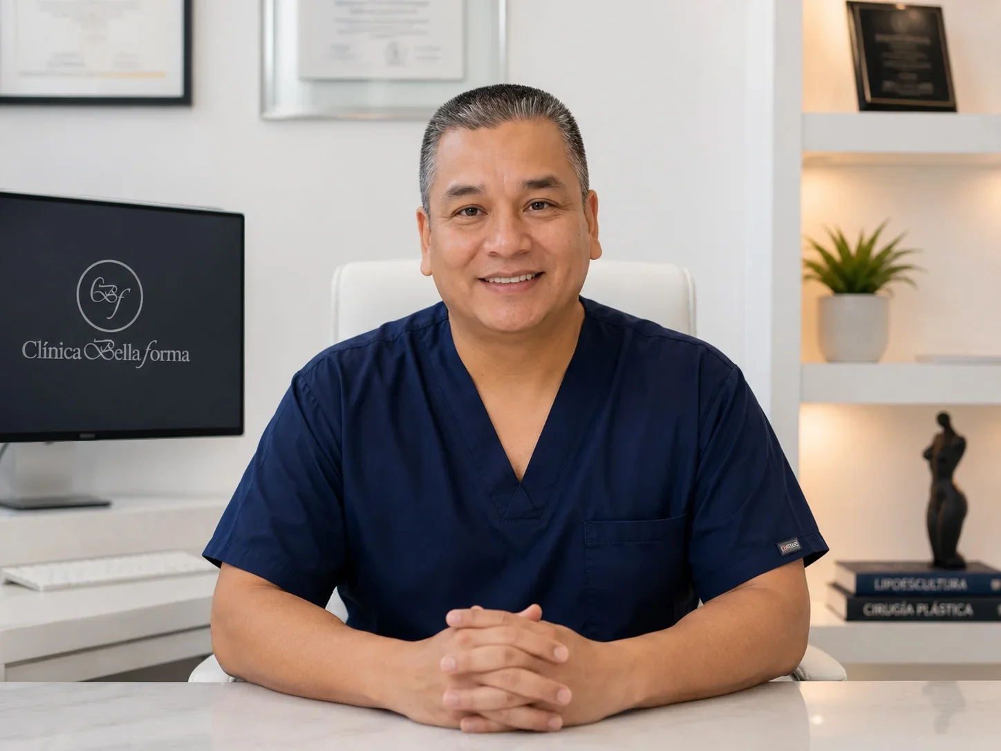 Dr. Yuri Arroyo, médico cirujano y director médico de Clínica Bellaforma