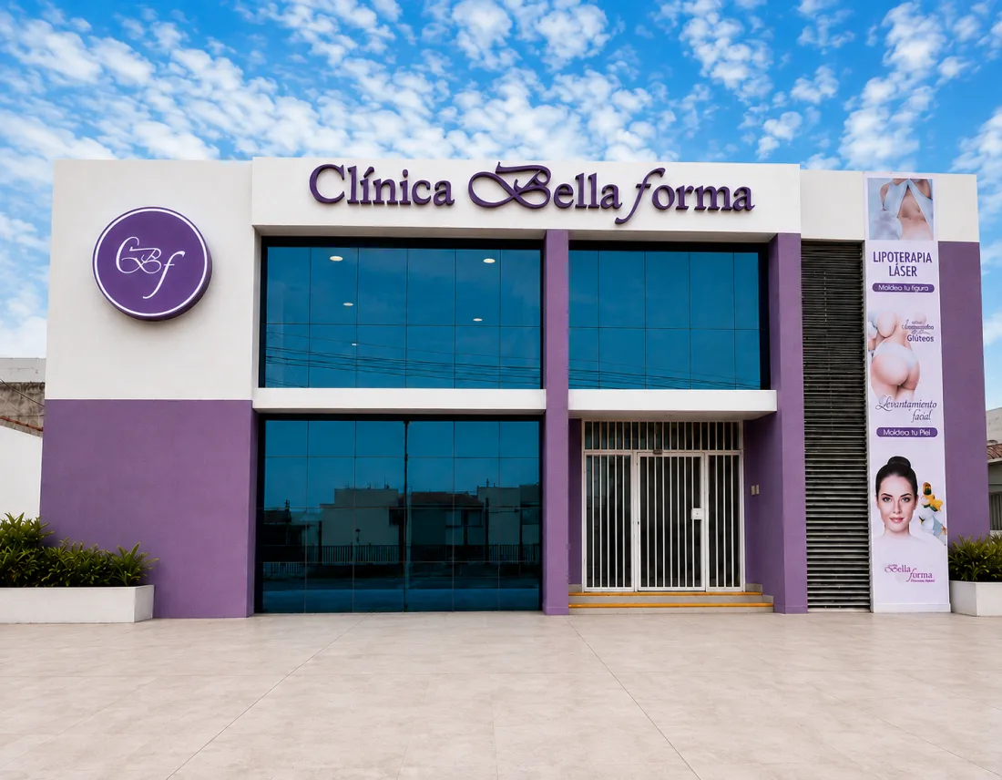 Fachada de Clínica Bellaforma, sede Jesús María en Lima