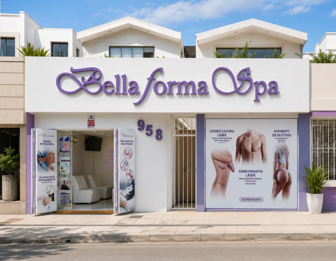 Fachada de Clínica Bellaforma, sede Los Olivos en Lima