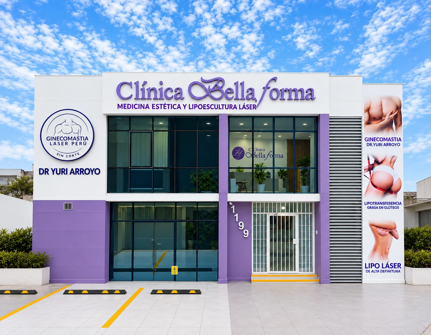 Sede Jesús María de Clínica BellaForma - Dr. Yuri Arroyo